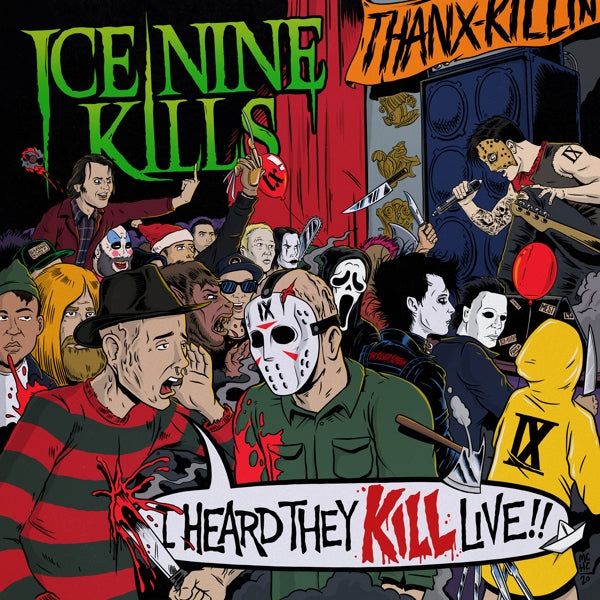 |  Vinyl LP | Ice Nine Kills - I Heard They Kill Live (2 LPs) | Records on Vinyl