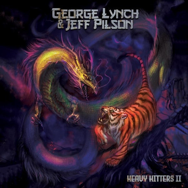 |  Vinyl LP | George -& Jeff Pilson- Lynch - Heavy Hitters Ii (Silver/Purple Splatter) (LP) | Records on Vinyl