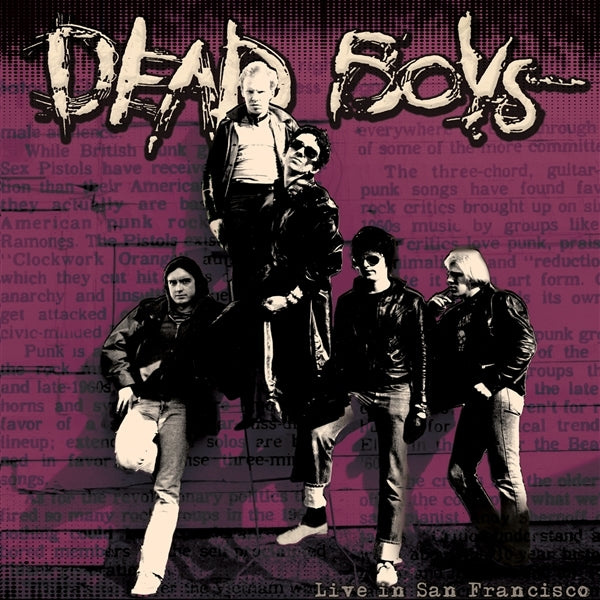 |  Vinyl LP | Dead Boys - Live In San Francisco (LP) | Records on Vinyl