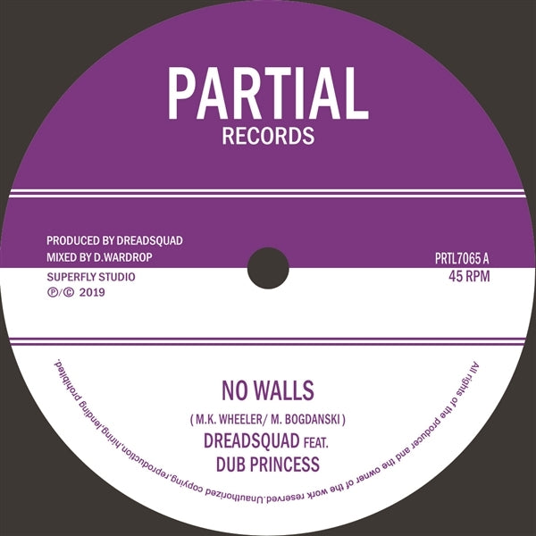 |  7" Single | Dreadsquad - No Walls (Single) | Records on Vinyl