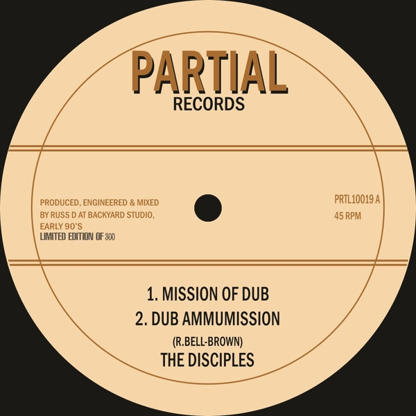 |  12" Single | Disciples - Mission of Dub (Single) | Records on Vinyl