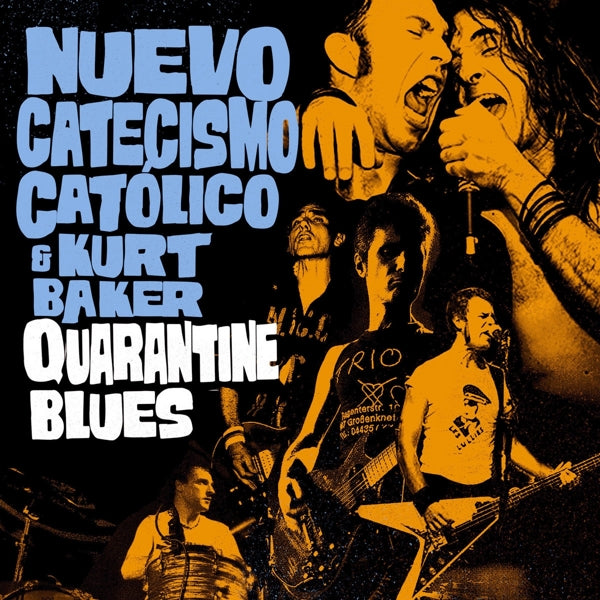 |  7" Single | Nuevo Catecismo Catolico & Kurt Baker - Quarantine Blues (Single) | Records on Vinyl