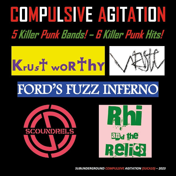 |  7" Single | V/A - Compulsive Agitation E.P. (Single) | Records on Vinyl