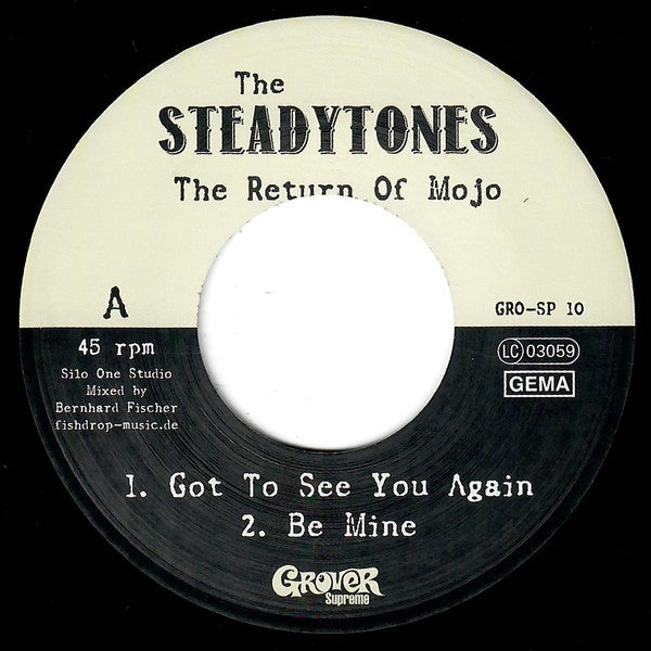 |  7" Single | Steadytones - The Return of Mojo (Single) | Records on Vinyl
