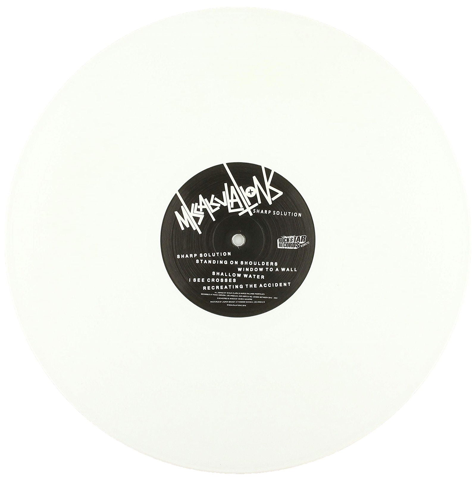 |  12" Single | Miscalculations - Sharp Solution (Single) | Records on Vinyl