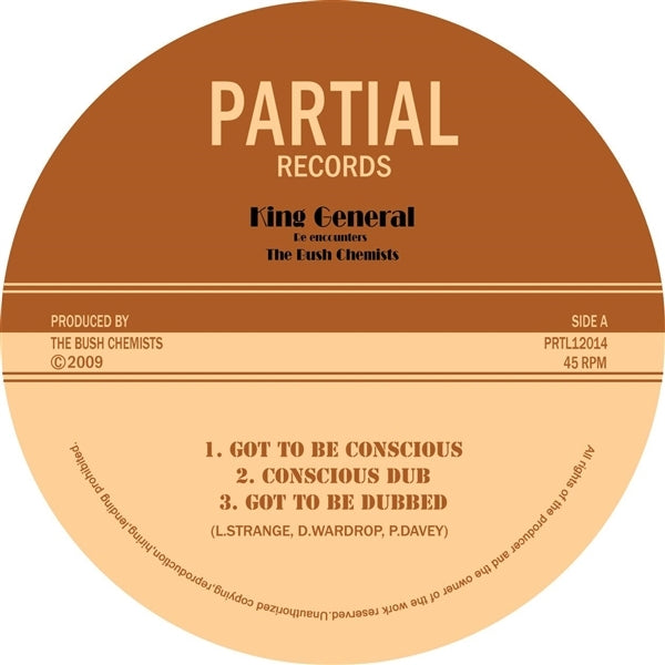 |  12" Single | King General - Got To Be Conscious (Single) | Records on Vinyl