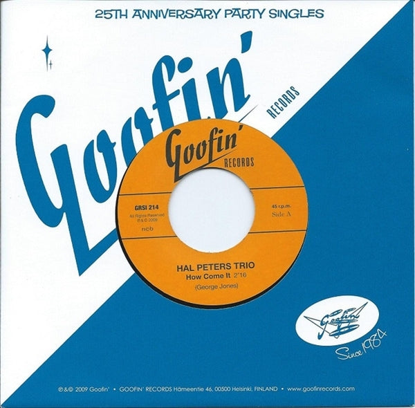 |  12" Single | Hal & His Trio Peters - How Come It (Single) | Records on Vinyl