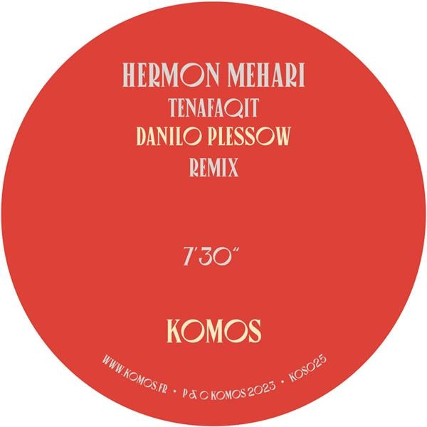 |  12" Single | Hermon Mehari - Tenafaqit / Motherless Child Remixes (Single) | Records on Vinyl