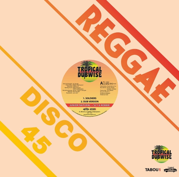 |  12" Single | Junior Natural & Sly & Robbie - Soldiers (Single) | Records on Vinyl