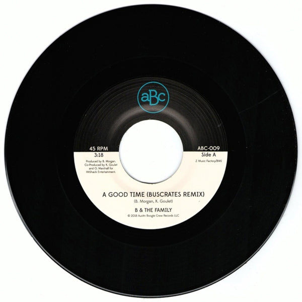 |  7" Single | B & the Family - A Good Time (Single) | Records on Vinyl