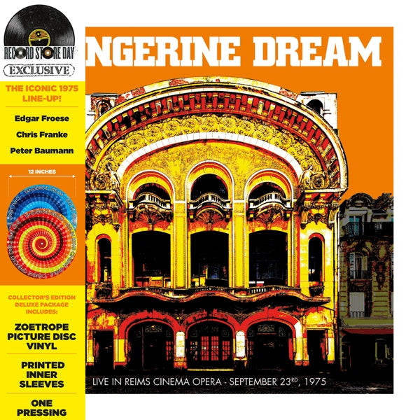 |   | Tangerine Dream - Live At Reims Cinema Opera (2 LPs) | Records on Vinyl