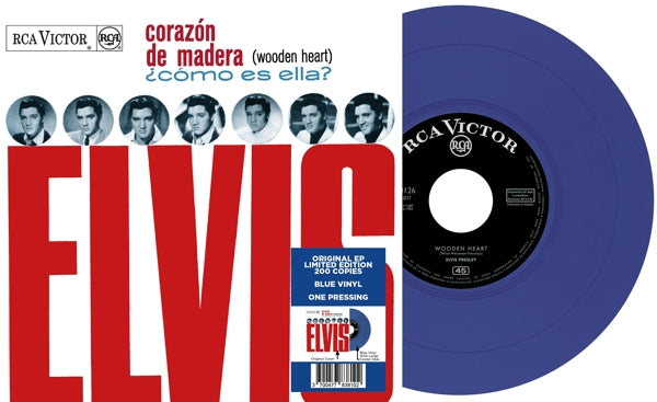 |  7" Single | Elvis Presley - Ep Etranger N13 - Corazon De Madera (Espagne) (Single) | Records on Vinyl