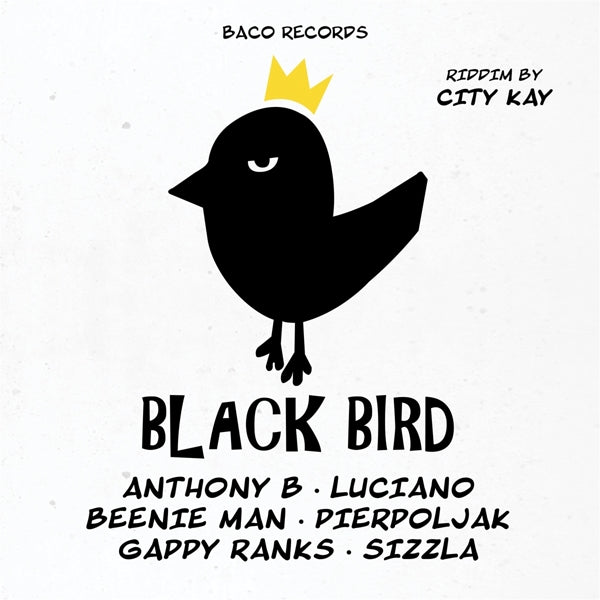 |  Vinyl LP | Various - Black Bird Riddim By City Kay (LP) | Records on Vinyl