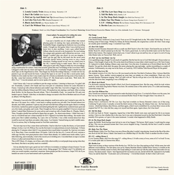 |  12" Single | Mark Lee Allen - Locked Down! (Single) | Records on Vinyl