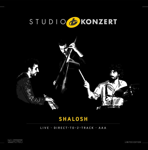 |  Vinyl LP | Shalosh - Studio Konzert (LP) | Records on Vinyl