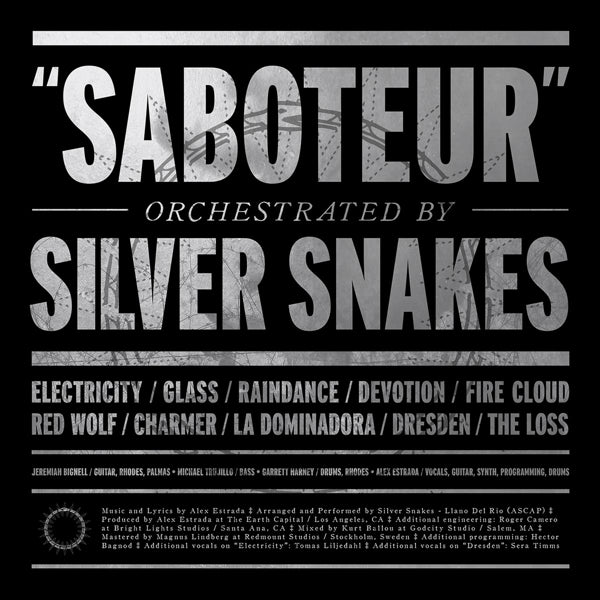 |  Vinyl LP | Silver Snakes - Saboteur (LP) | Records on Vinyl