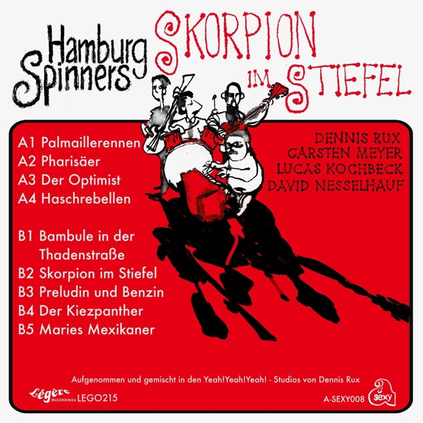 Hamburg Spinners - Skorpion Im Stiefel (LP)