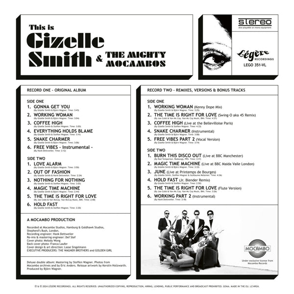|  Vinyl LP | Gizelle & the Mighty Mocambo Smith - This is Gizelle Smith & the Mighty Mocambos (2 LPs) | Records on Vinyl