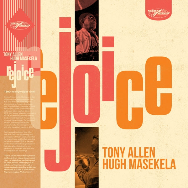|  Vinyl LP | Tony Allen & Hugh Masekela - Rejoice (LP) | Records on Vinyl