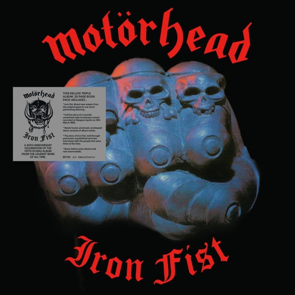 |  Vinyl LP | Motorhead - Iron Fist (3 LPs) | Records on Vinyl
