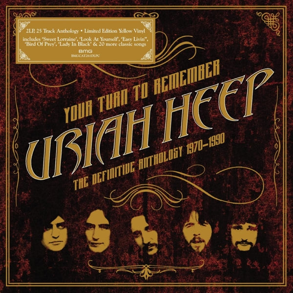 |  Vinyl LP | Uriah Heep - The Definitive Anthology 1970- (2 LPs) | Records on Vinyl