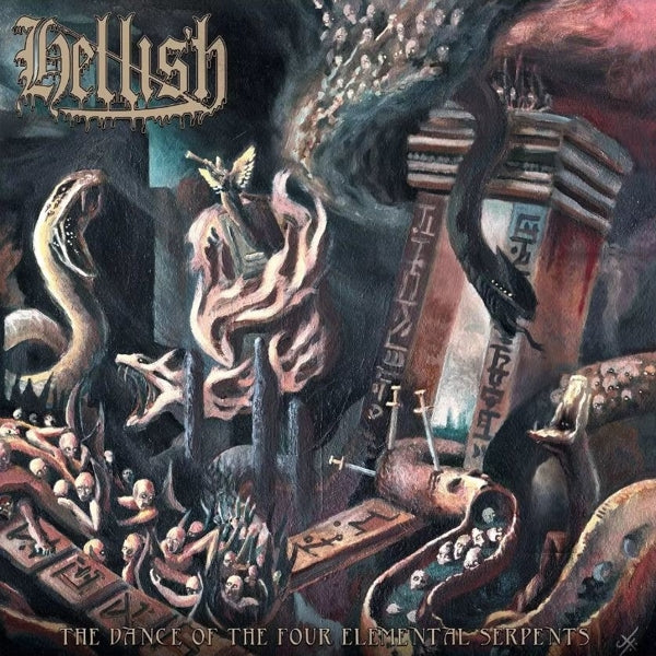 |  Vinyl LP | Hellish - Dance of the Four Elemental Serpents (LP) | Records on Vinyl
