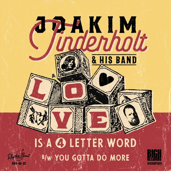 |   | Joaki & His Band Tinderholt - Love is a 4 Letter Word (Single) | Records on Vinyl