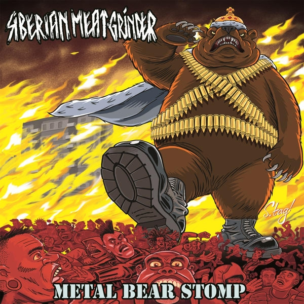 |  Vinyl LP | Siberian Meat Grinder - Metal Bear Stomp (LP) | Records on Vinyl