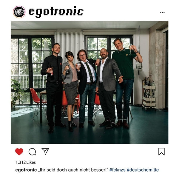 |  Vinyl LP | Egotronic - Ihr Seid Doch Auch Nicht Besser (LP) | Records on Vinyl