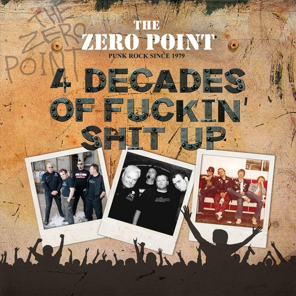 |  Vinyl LP | the Zero Point - 4 Decades of Fucking Shit Up (LP) | Records on Vinyl