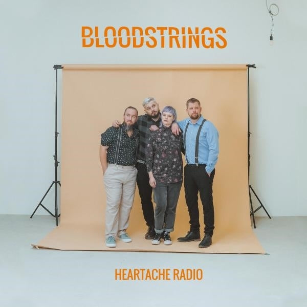 |  Vinyl LP | Bloodstrings - (Orange) Heartache Radio (LP) | Records on Vinyl