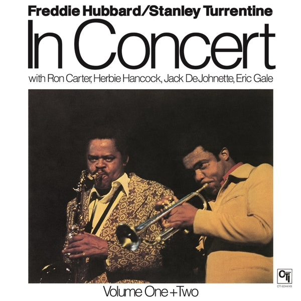 |  Vinyl LP | Freddie & Stanley Turrentine Hubbard - In Concert (2 LPs) | Records on Vinyl