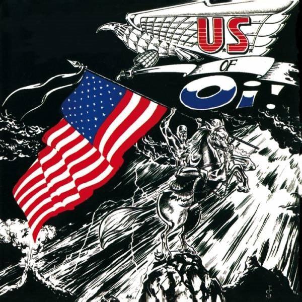 |  Vinyl LP | V/A - U.S. of Oi!, Vol. 1 (Red/Black Marbled) (LP) | Records on Vinyl