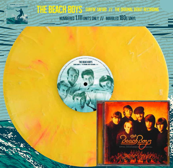 |   | Beach Boys - Surfin' Safari/Beach Boys With the Royal Philharmonic Orchestra (2 LPs) | Records on Vinyl