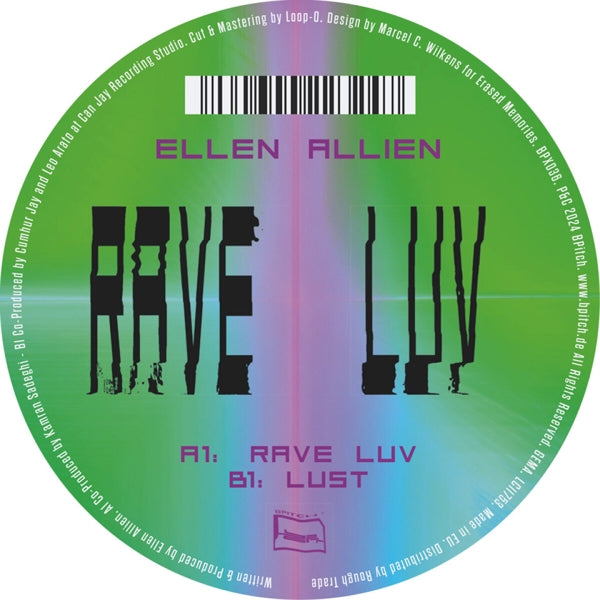 |  12" Single | Ellen Allien - Rave Luv (Single) | Records on Vinyl