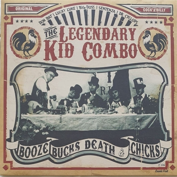 |  Vinyl LP | Legendary Kid Combo - Booze, Bucks, Death & Chicks (LP) | Records on Vinyl