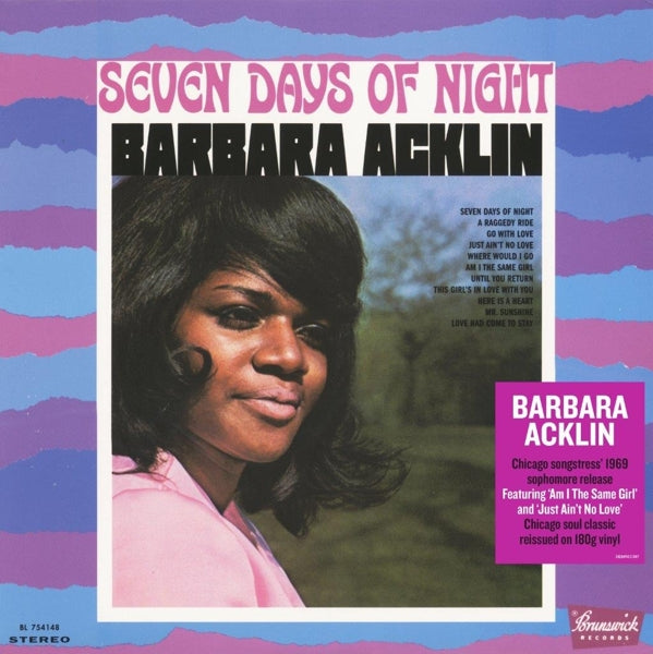 |  Vinyl LP | Barbara Acklin - Seven Days of Night (LP) | Records on Vinyl