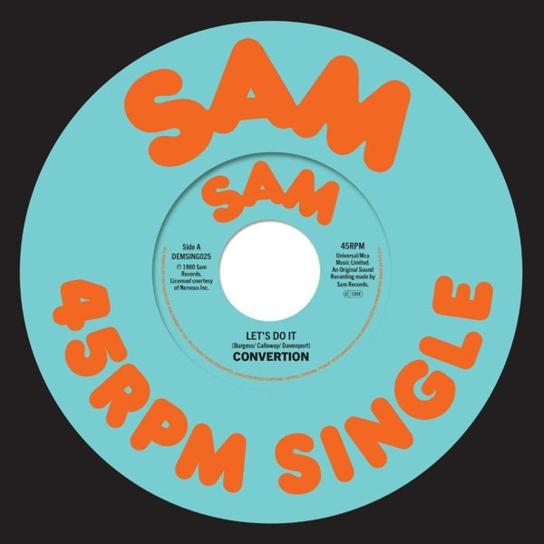 |  7" Single | Convertion - Let's Do It / All I Want is You (Single) | Records on Vinyl