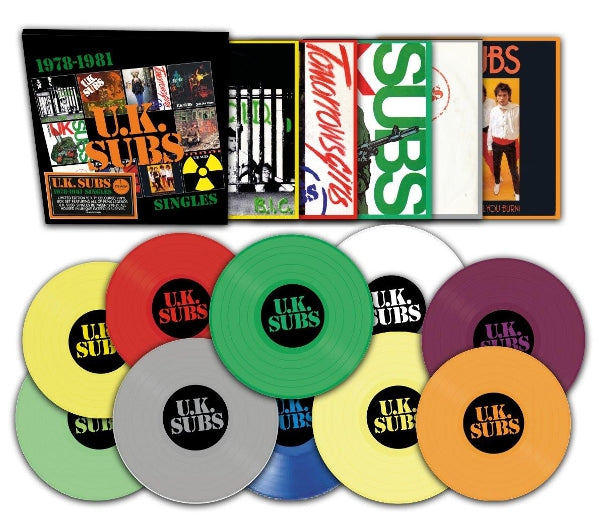 |  7" Single | Uk Subs - 1978-1981 Singles (10 Singles) | Records on Vinyl