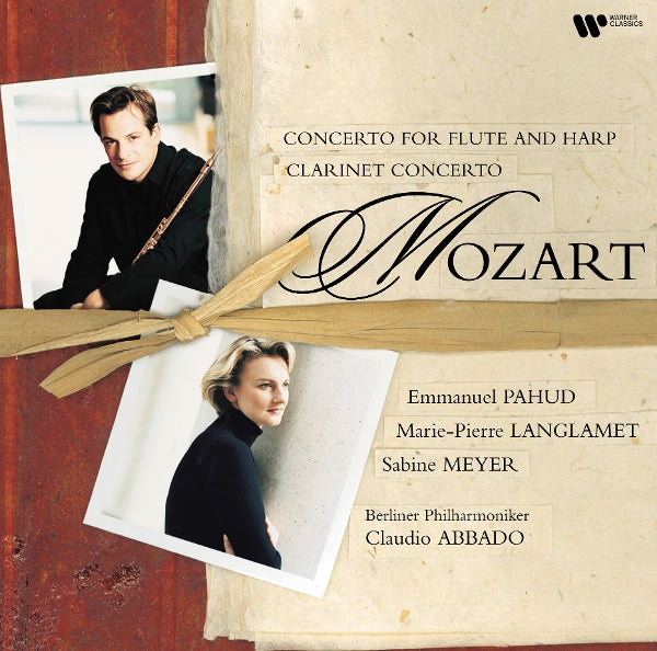 |  Vinyl LP | Emmanuel & Sabine Meyer Pahud - Mozart: Concerto For Flute & H (LP) | Records on Vinyl