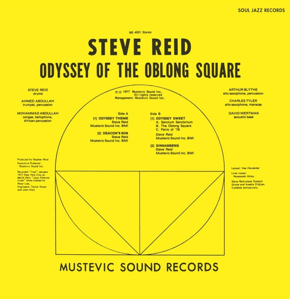 |   | Steve Reid - Odyssey of the Oblong Square (LP) | Records on Vinyl