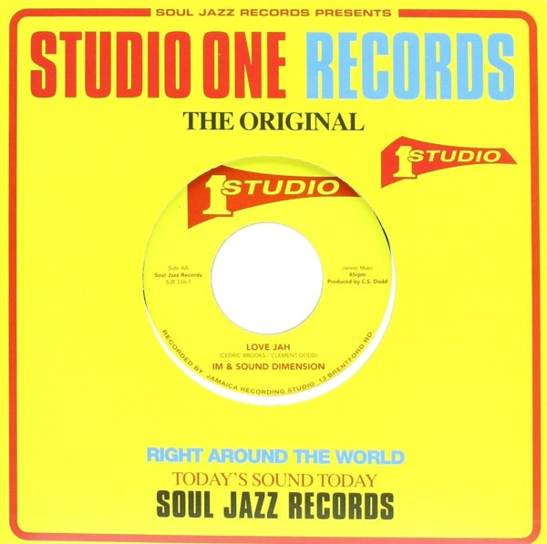 |  7" Single | Brentford All Stars - Greedy G/Love Jah (Single) | Records on Vinyl