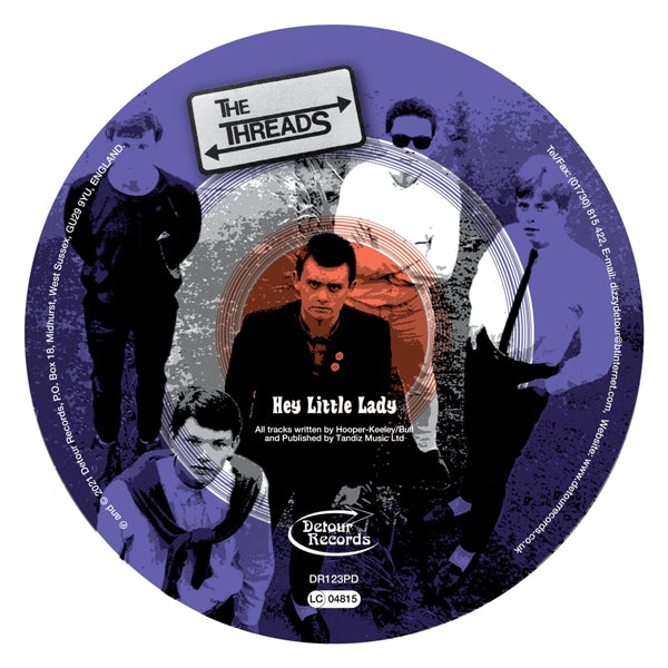 |  7" Single | Threads - Hey Little Lady (Single) | Records on Vinyl