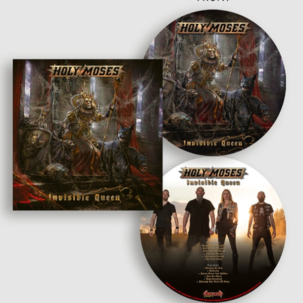 Holy Moses - Invisible Queen (LP) Cover Arts and Media | Records on Vinyl