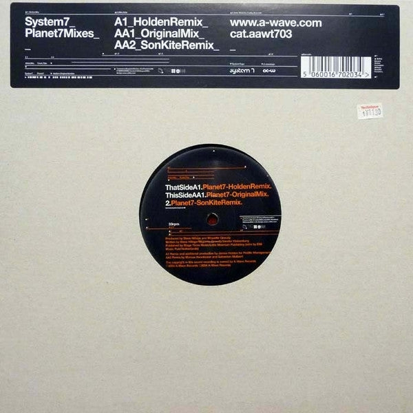 |  12" Single | System 7 - Planet 7 (Single) | Records on Vinyl