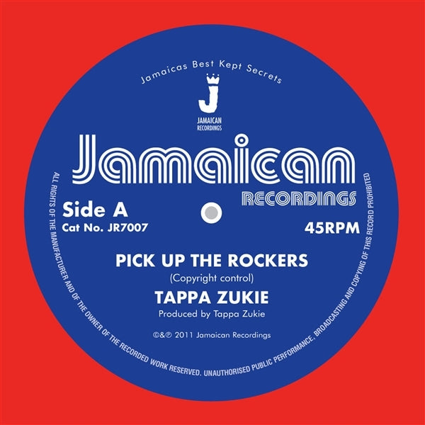 |  7" Single | Tapper Zukie - Pick Up the Rockers / V (Single) | Records on Vinyl