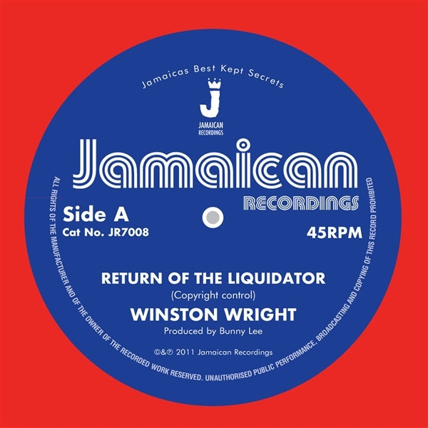 |  7" Single | Winston Wright - Return of the Liquidator / Version (Single) | Records on Vinyl