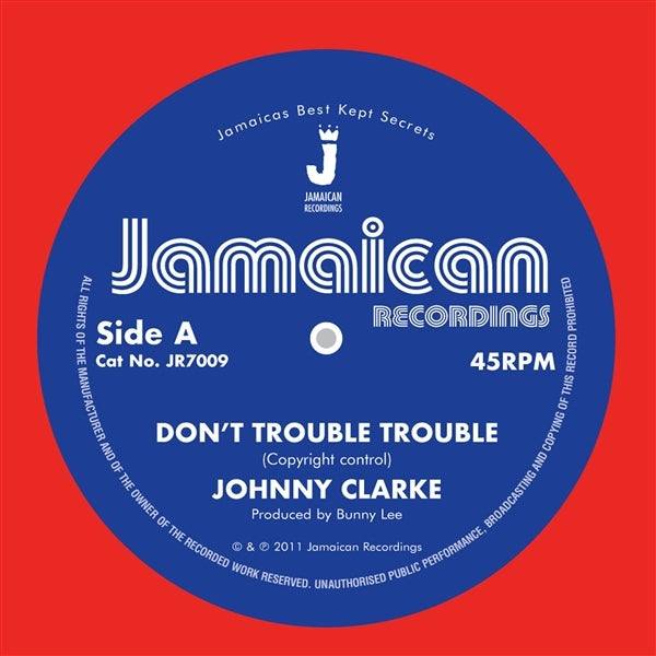 |  7" Single | Johnny Clarke - Don't Trouble Trouble / Version (Single) | Records on Vinyl