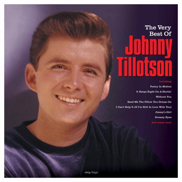 |  Vinyl LP | Johnny Tillotson - Very Best of (LP) | Records on Vinyl