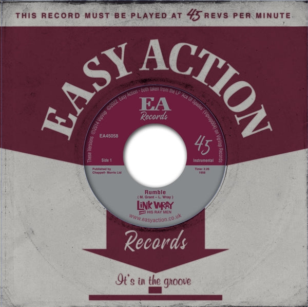 |   | Link and His Ray Men Wray - Rumble/Raw Hide (Single) | Records on Vinyl